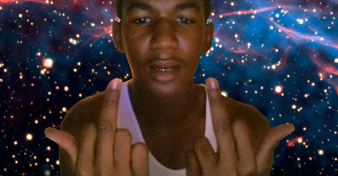 What now, niggas, I be up in space and shit. Ain't no creepy ass crackas up here, dawg.