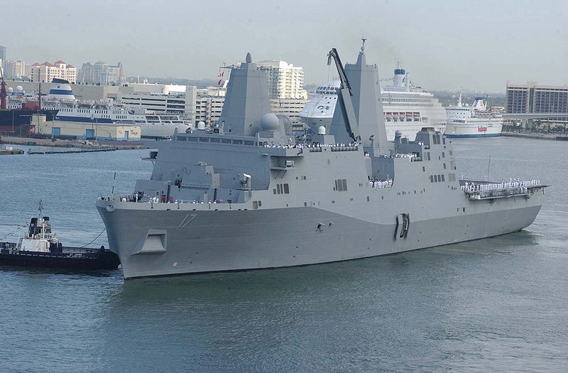 USS San Antonio.