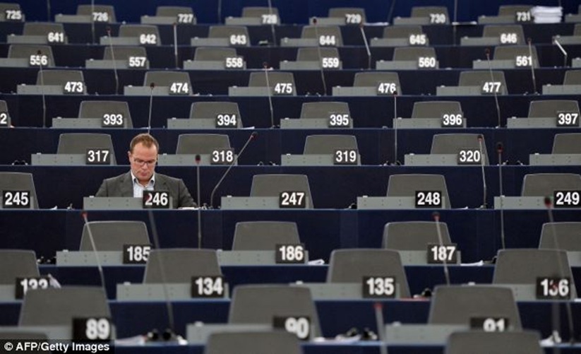 Members of the European Parliament hard at work setting aside the rule of law so that they can bail out countries like Greece and take their National Sovereignty away from them Members of the European Parliament hard at work setting aside the rule of law so that they can bail out countries like Greece and take their National Sovereignty away from them