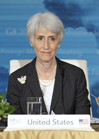 Wendy Sherman, the “American” negotiator in Jerusalem….