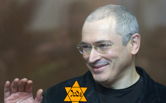 Just what Russia needs - another Jewish criminal loose on the streets. Nice one, Putin. Man, I thought you were cool.