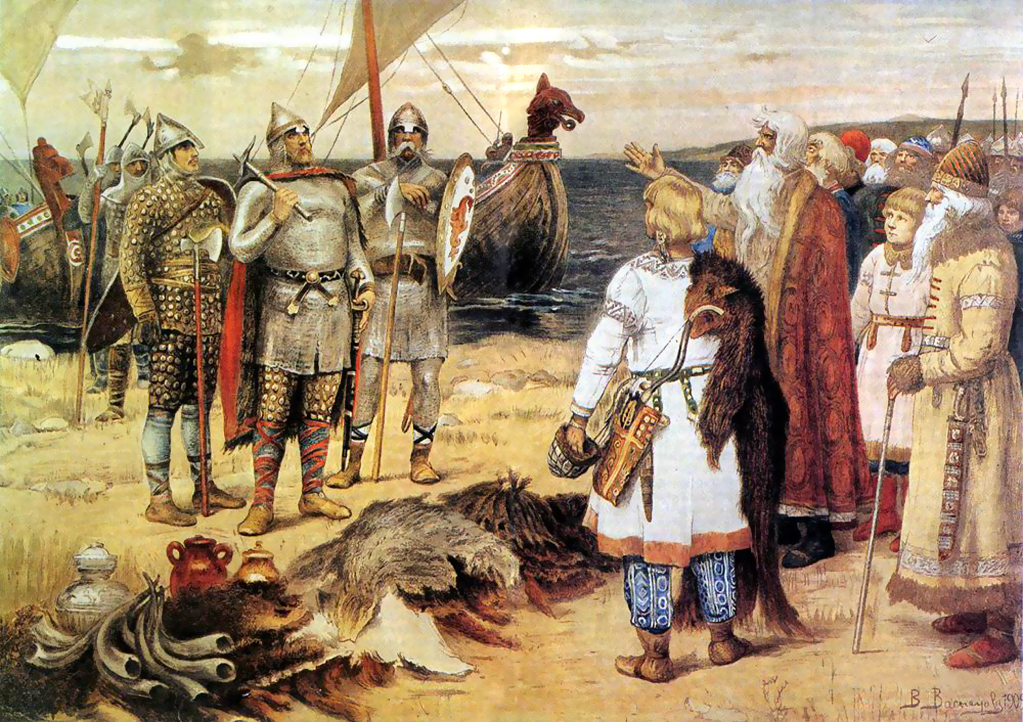Established in the 9th century, Kievan Rus' was the capital of the Russian empire.