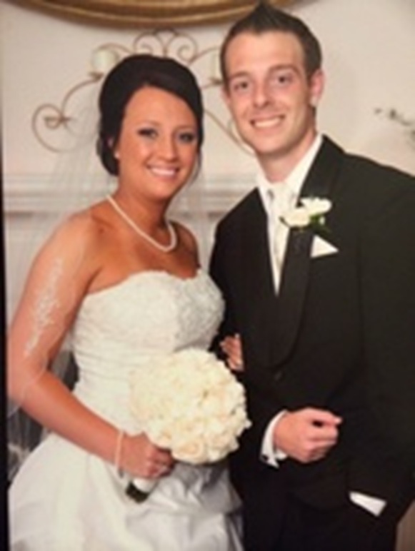 Justine and Bowie Richard on their wedding day, June 8, 2012. The couple would have celebrated their second wedding anniversary this year. Justine and Bowie Richard on their wedding day, June 8, 2012. The couple would have celebrated their second wedding anniversary this year.