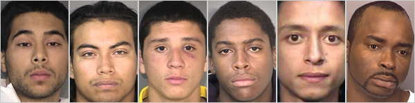 Manuel Ortega, Elvis Torrentes, Ari Morales, Marcelles Peter, Jose Montano and John Crane Jr have all been prosecuted for the gang rape.