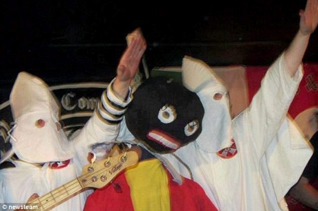 Philips, who bought his Klan robe while visiting Florida, has for a long time been an active member in the White racialist community in the UK.