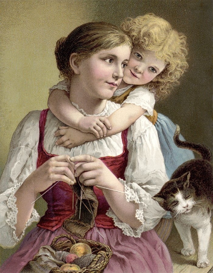 Victorian-mother-and-child