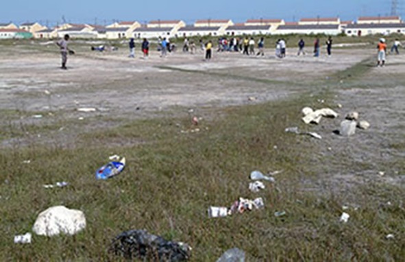 Phillipi Playing Field, Cape Town. Phillipi Playing Field, Cape Town.