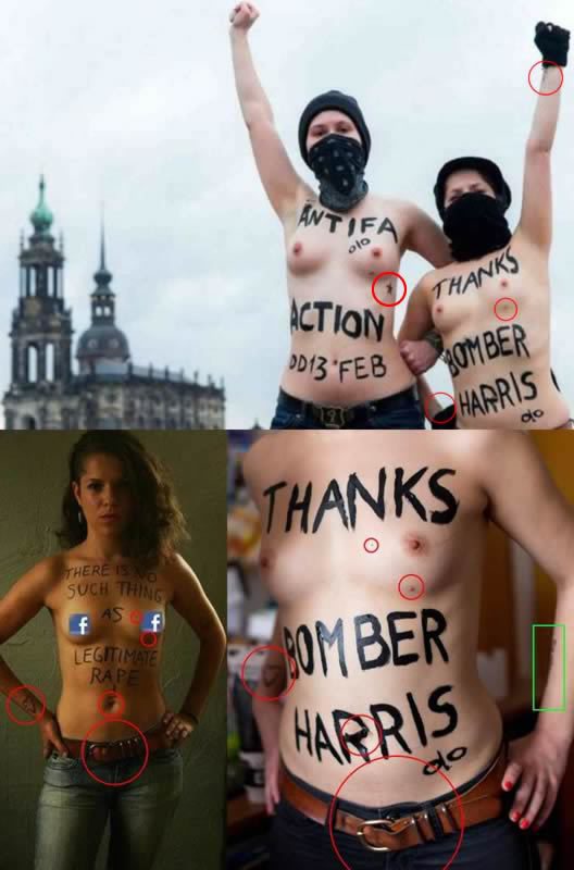 The dangers of creating protest slogans in a foreign language: Anne Helm says there is no such thing as legitimate rape.