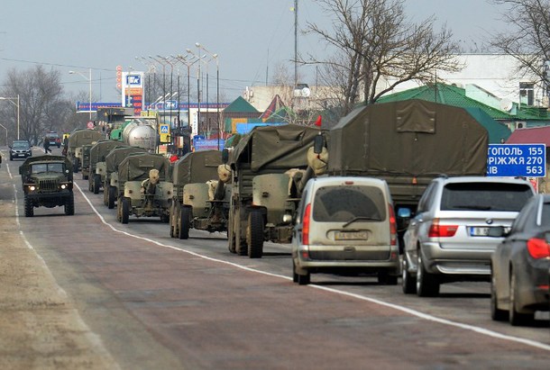 Crossing the Crimean Rubicon. May the Spirit of God guide these boys.