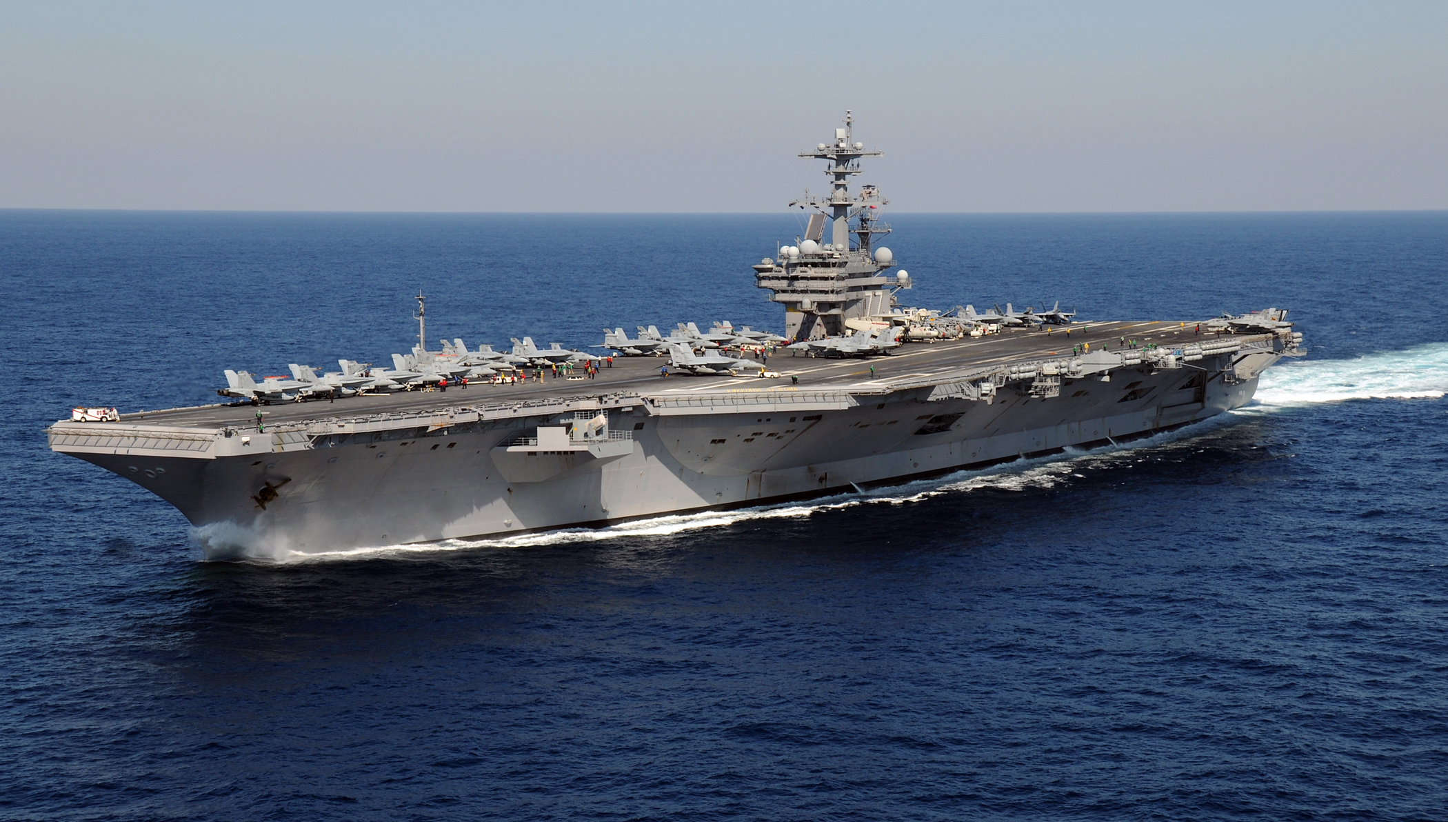 US Doom ship, on its way to start a World War.