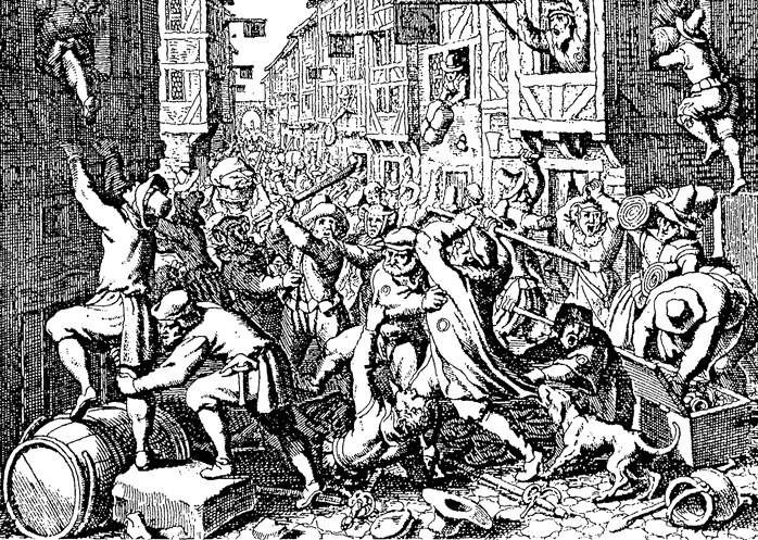 Peasants take their revenge on the Jews Peasants take their revenge on the Jews