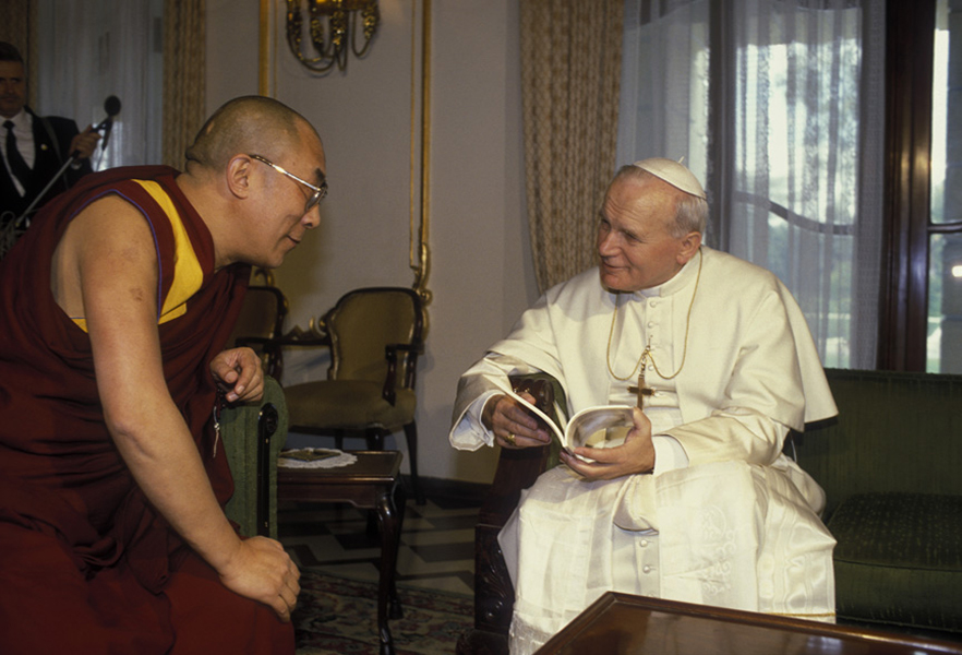 He was always careful to treat heathen idolaters with respect.