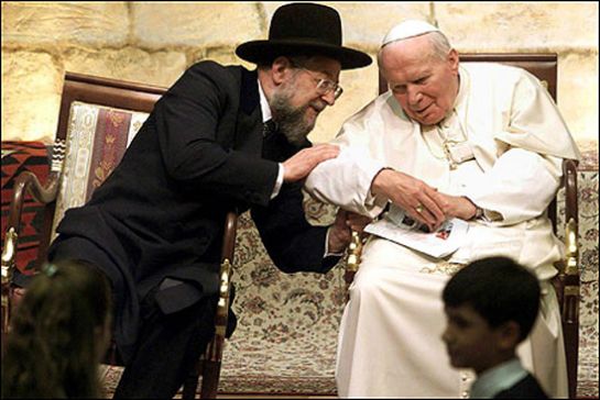 Receiving orders from his superiors.