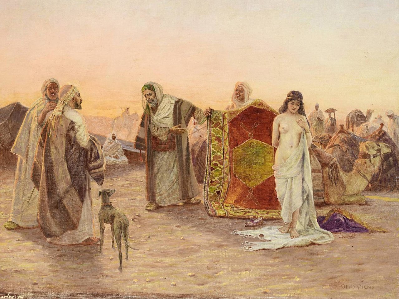 Acquiring White sex slaves was the main goal of the Muslim invasions...