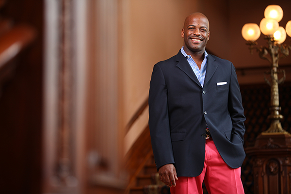 He brings some much needed style and flare to politics.