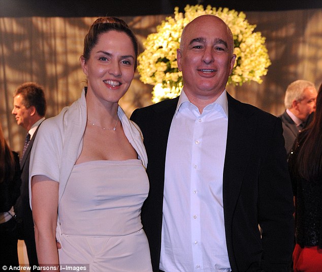 Louise and her gross parasite lover Peter Mensch