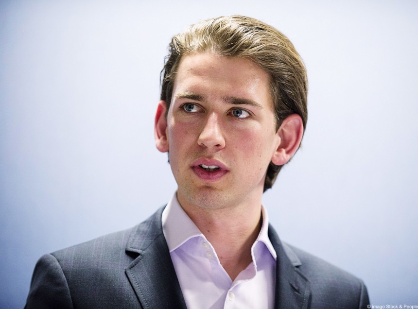 At 27, Sebastian Kurz is Europe's youngest Foreign Minister. He is sort of gayish-looking.