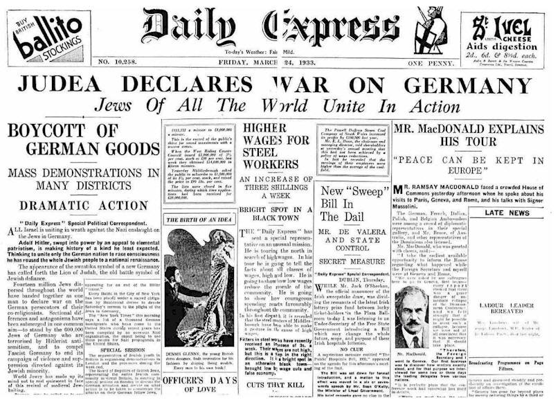 Judea-declares-war-on-germany