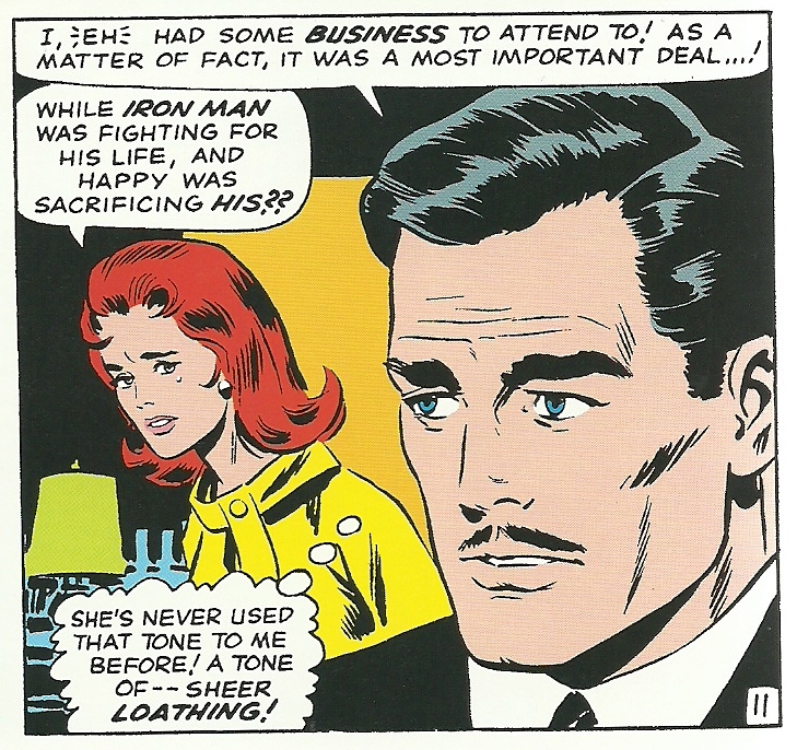 He used to be a Clark Gable figure.