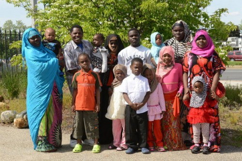 Somali family in Springfield, MA