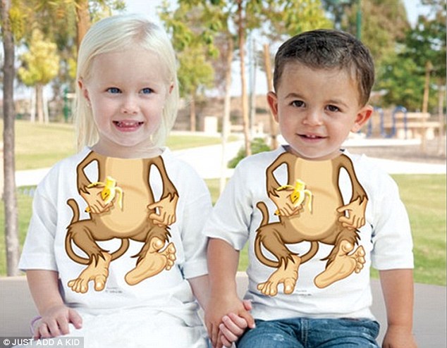 These shirts were meant to be worn by White children only!