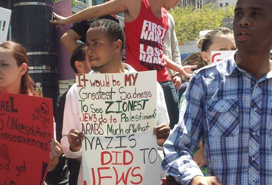 "It would be my greatest sadness to see ZIONIST JEWS do to Palestinians Arabs much of what NAZIS DID TO JEWS"? Well Habeeb, my greatest sadness would be reading that sentence.