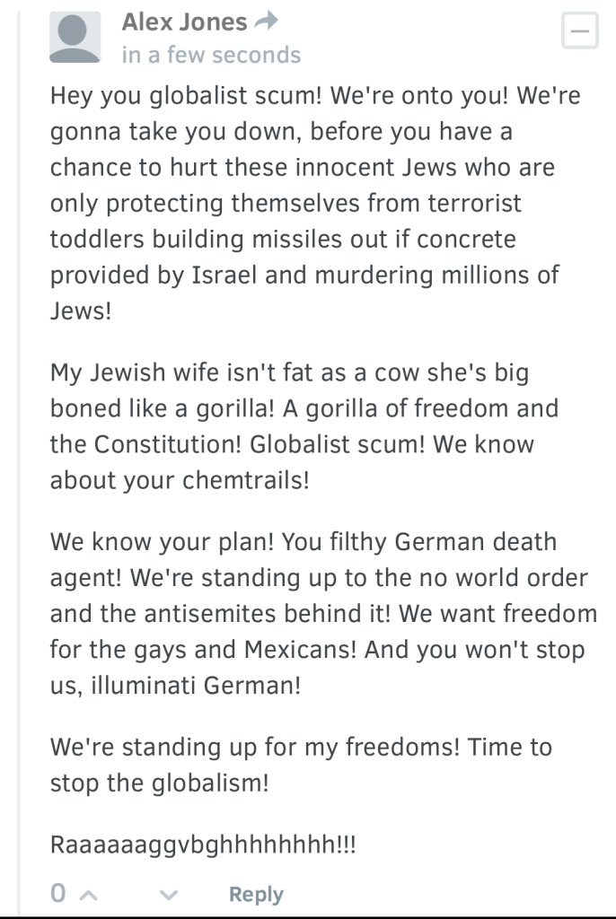 alex jones responds daily stormer 16