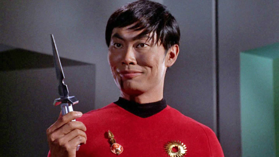 "Come here, little boy. Time to earn a new badge." -George Takei to a Boy Scout he is going to gay-rape
