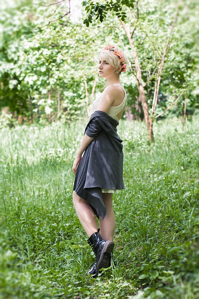 blonde flowers