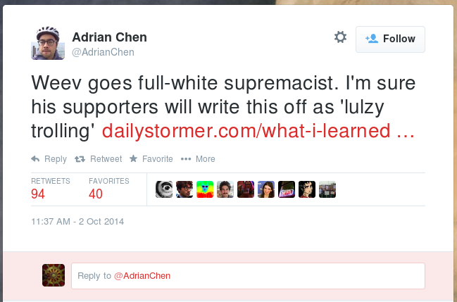 Jew reporter.