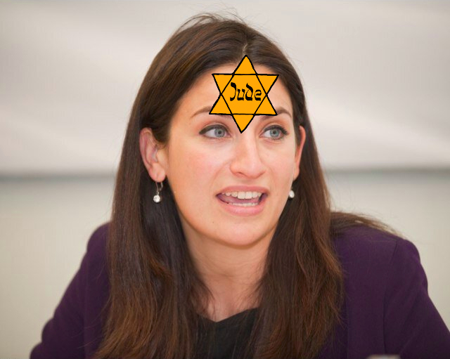Dear Luciana Berger: Only bullets can stop us, Jew.