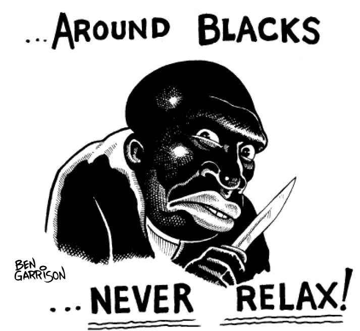 White Americans are finding it increasingly difficult to relax around Blacks.