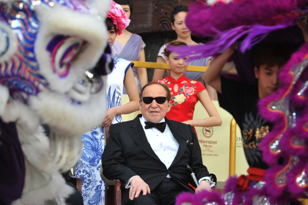 Adelson at Macau