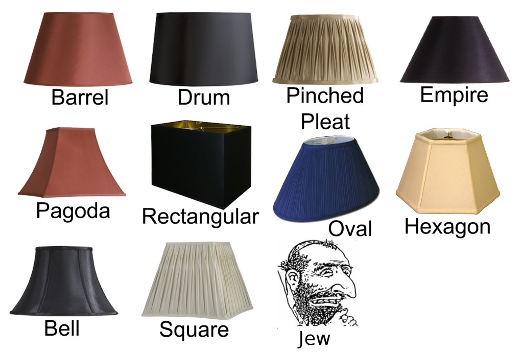 Six million le lampshades made on le trains. Now require le shekels.
