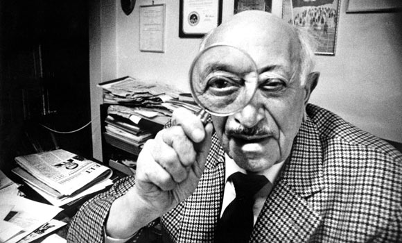 ...and the even more handsomer Simon Wiesenthal.