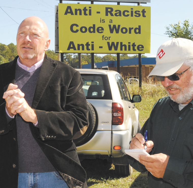 The evil Chicago-native Mayor Crockett has prevoiously attacked other pro-White billboards