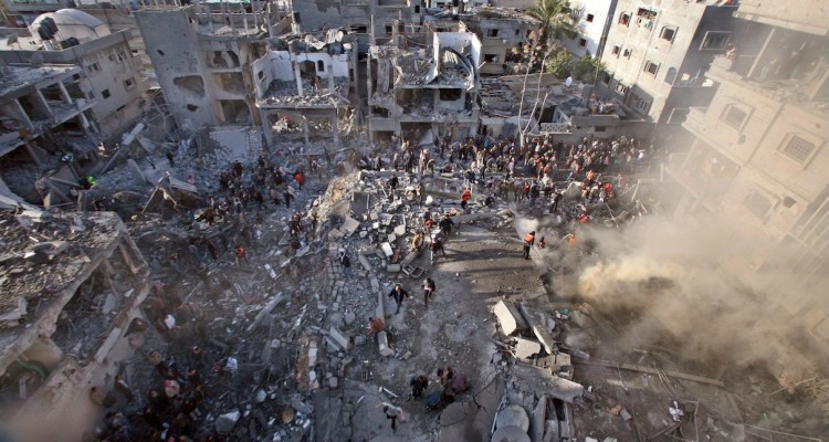 According to the Jews, no one expressing anger over the levelling of Gaza is really angry about it, they are simply looking for an excuse to express a hatred which exists for no reason.