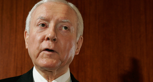 Orrin Hatch is hatching a plot to put millions more of these stink-toads inside of our base!
