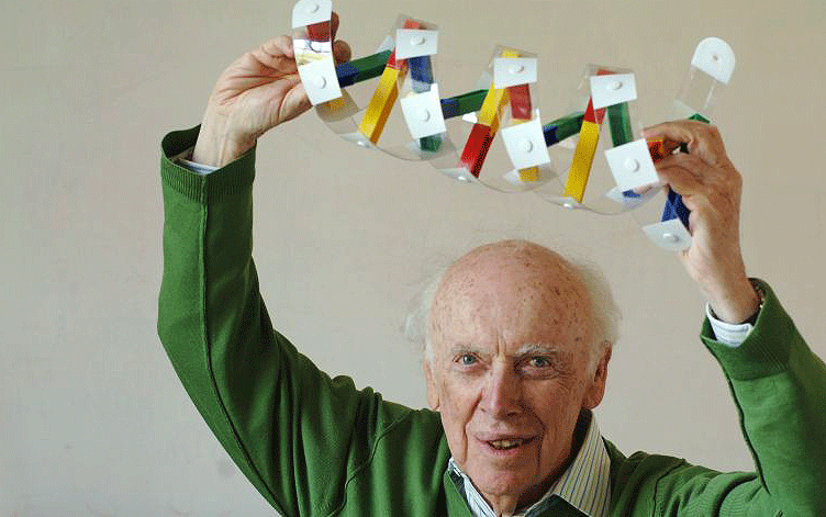 James Watson: Yeah, maybe he discovered DNA, but he's stupid, and a horrible person.