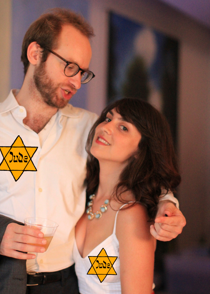 Jew Rachel Rosenfelt with Jew Columbia Law Professor Jeremy Kessler