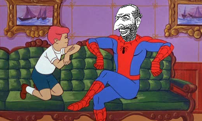 The current Spider-Man is a Jew.