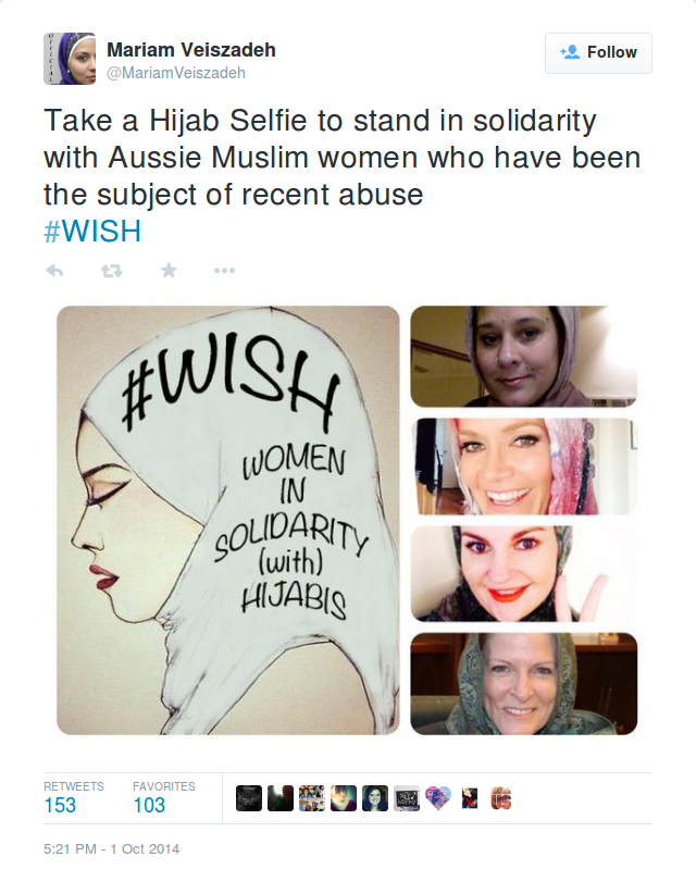 A Tweet she made less than two weeks before, demanding that Australians respect her sick and weird fashion sensibilities.