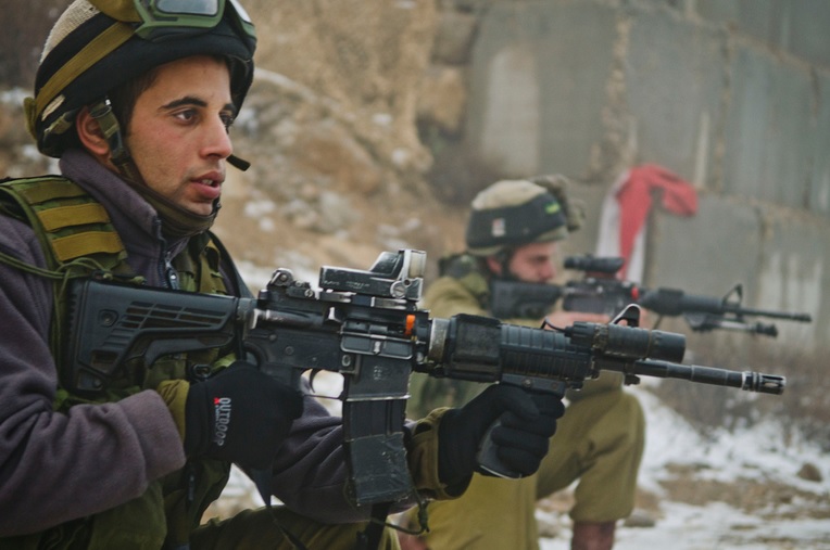 Seriously. Watch the pictures they show of IDF in action. It is always sand Jews.