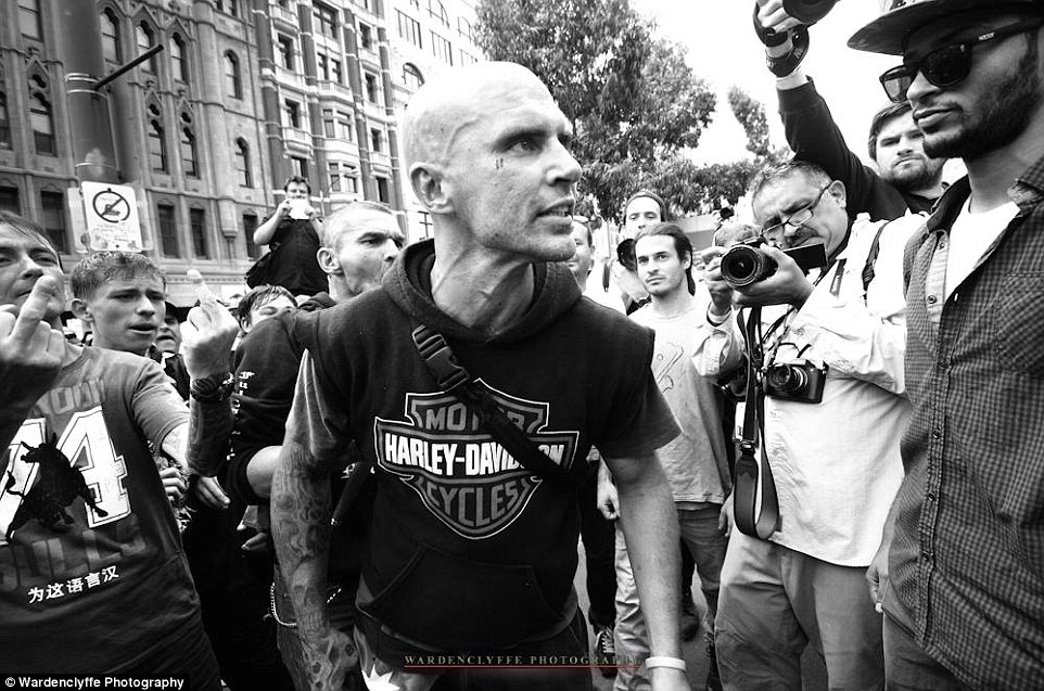 Sure doesn't look like the White guy was to one looking for trouble.