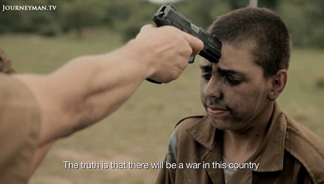 There's going to be a war in all of our countries, White Man.