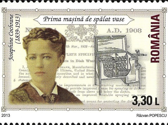 A woman allegedly invented the dishwasher. I could make a joke here, but I won't.