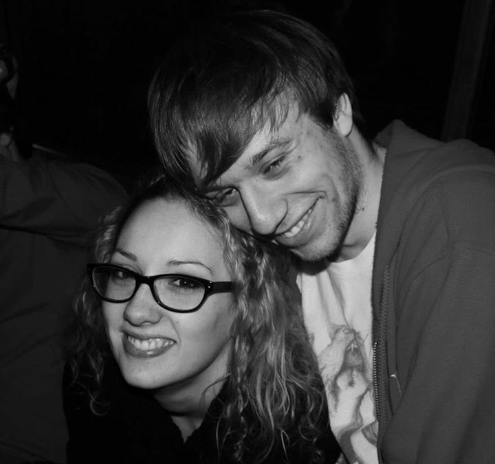 Simon C. Pook and his girlfriend Amy Glanville. She will find another man when you are in prison, Simon. Think about that.