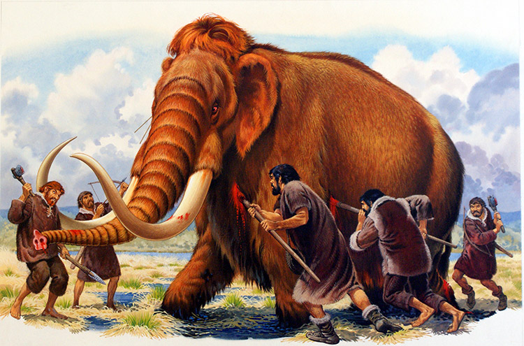 The palaeolithic era: When men were men and elephants were hairy
