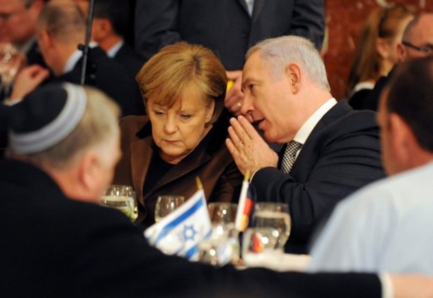 AngelaMerkel-in-TelAviv-Netanyahu