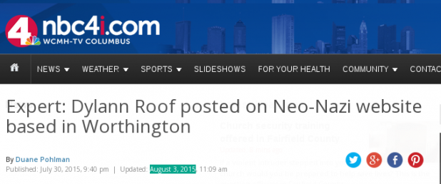 "Article updated" on August 3 - to silence those who disagree with them!